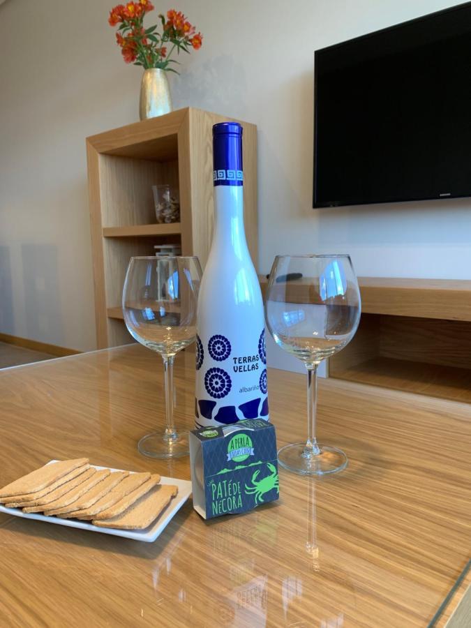 Sanxenxo Suites Con Vistas Muy Bien Ubicado Eksteriør bilde